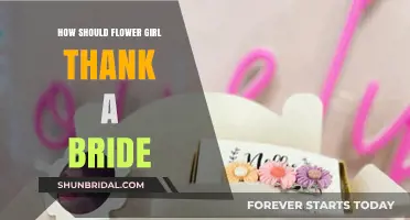 Heartfelt Ways a Flower Girl Can Thank the Bride on Her Wedding Day