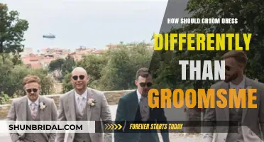 Groom vs. Groomsmen: Distinctive Dressing Tips for the Big Day
