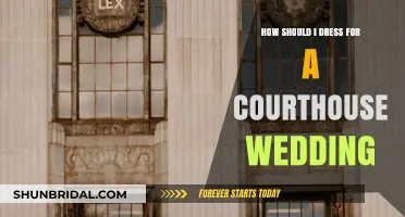 Attire Tips for a Courthouse Wedding