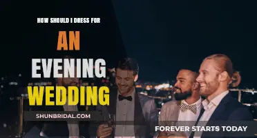 Evening Wedding Attire: Dress to Impress