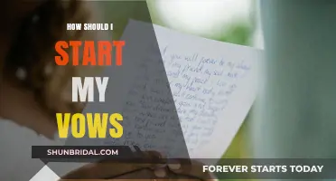 Crafting Your Perfect Vows: A Step-by-Step Guide to Begin