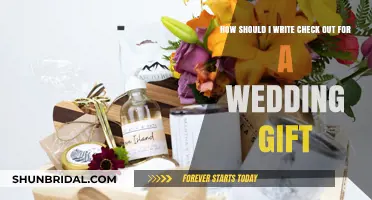 Writing the Perfect Wedding Gift Check: Etiquette and Tips