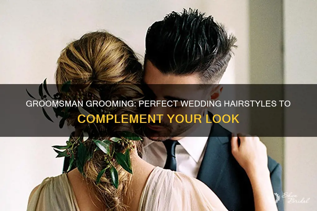 how should my hair look for a wedding groomsman