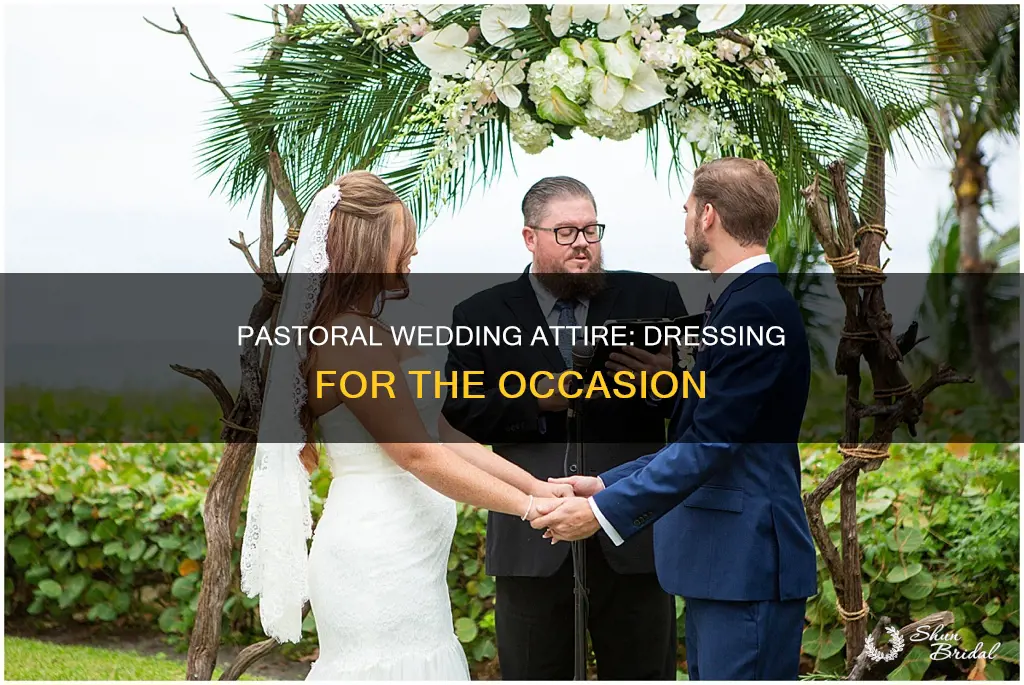 how should pastors dress for weddings