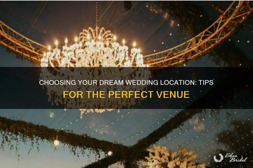 how should people decide a wedding location