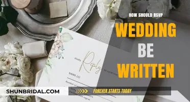Crafting the Perfect Wedding RSVP