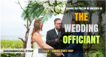 Pastor's Wedding Attire: What to Wear as Officiant