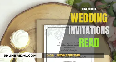 Crafting the Perfect Wedding Invitation: A Guide to Wording