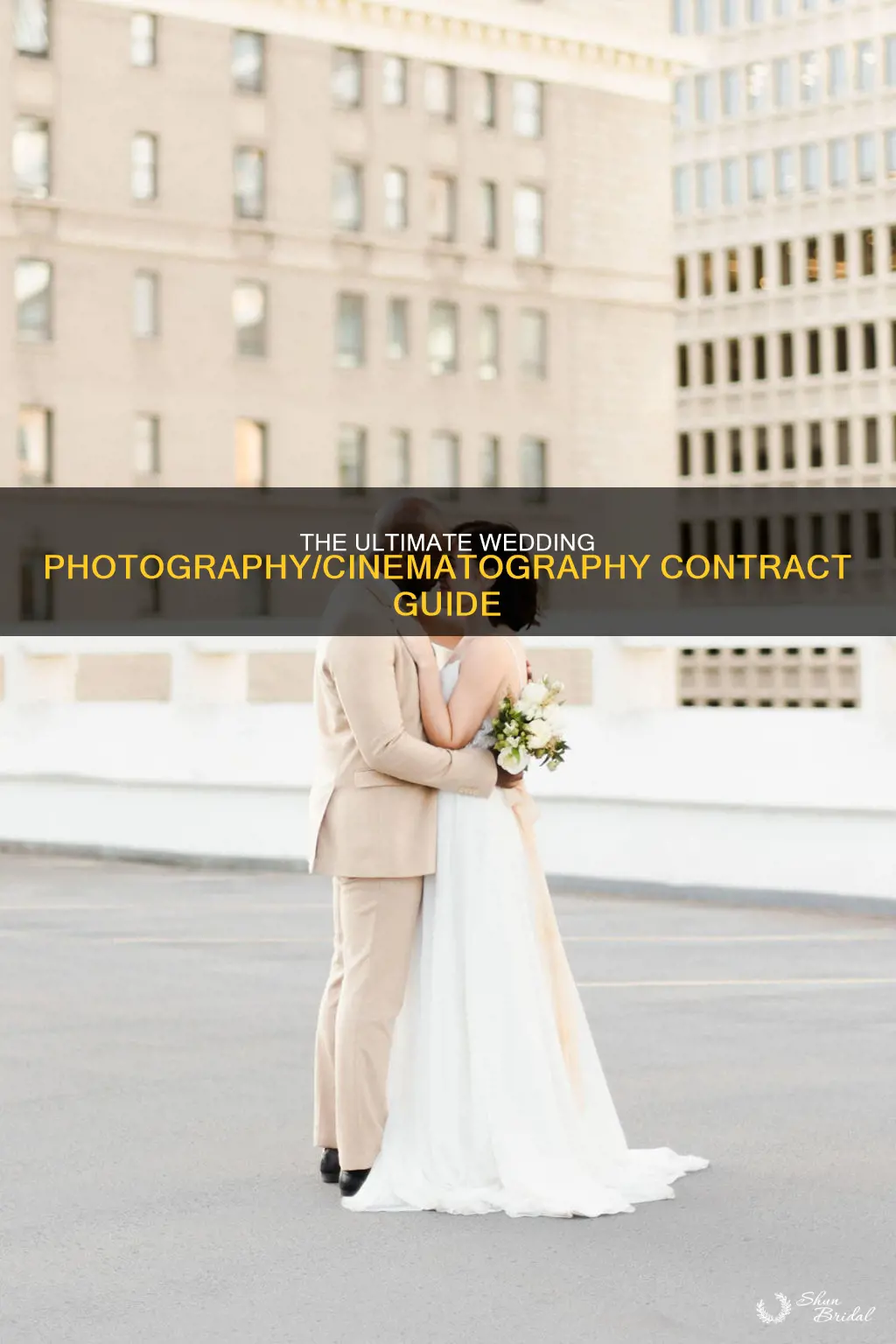 how should wedding photographer and cinematographer contract look