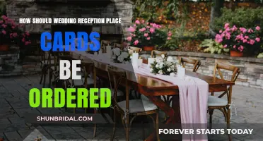 Elegant Place Card Tips: Arranging Wedding Reception Seating with Style