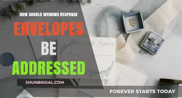 Addressing Wedding Envelopes: A Guide to Response Etiquette