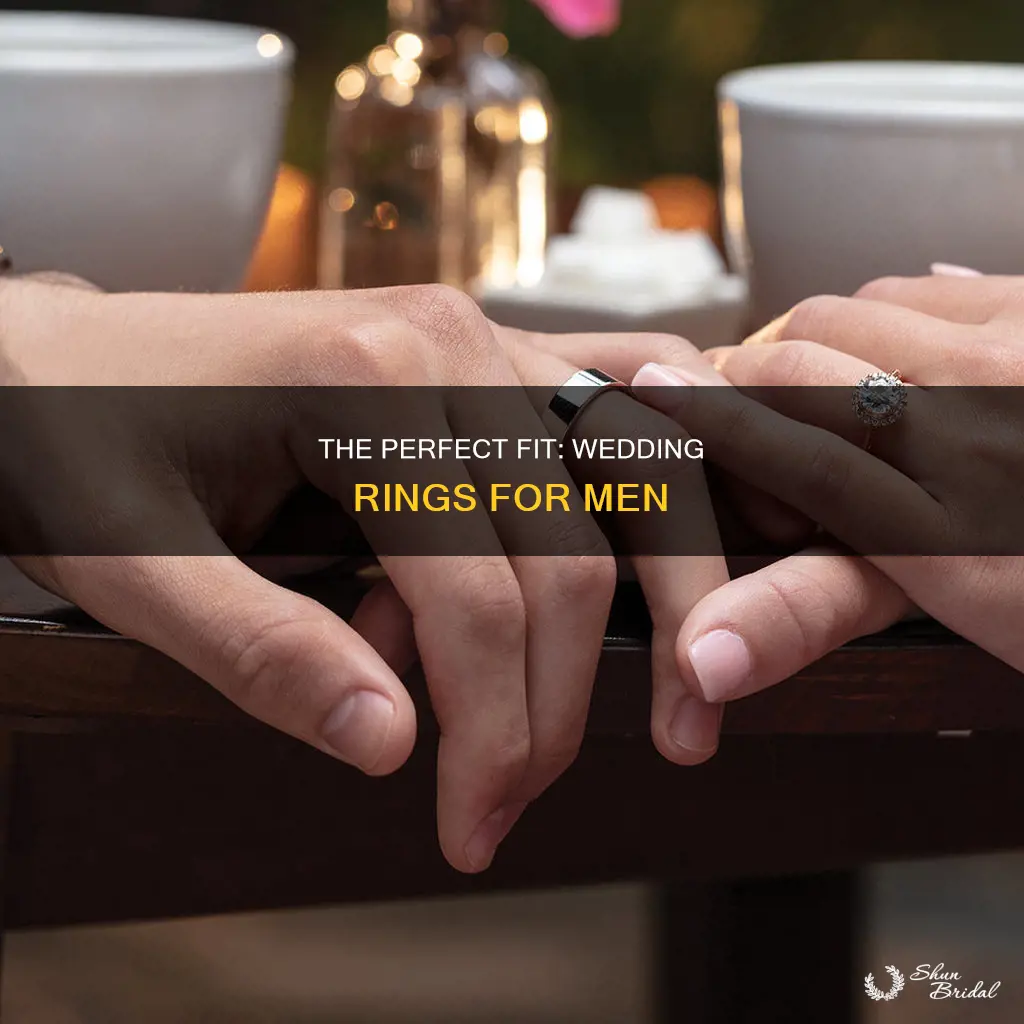 how should wedding ring fit men