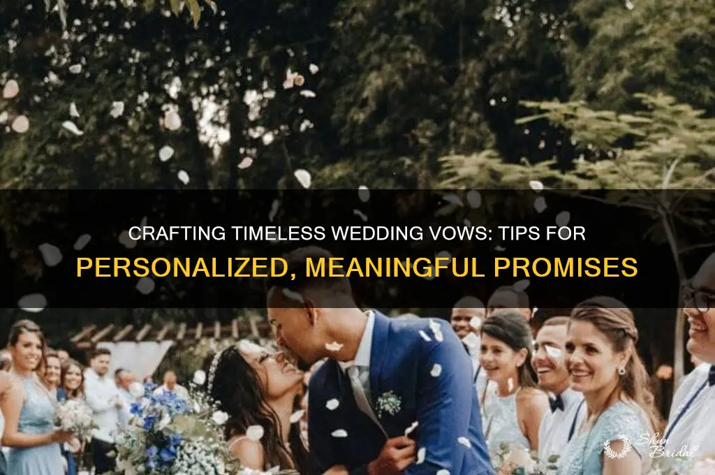 how should wedding vows go