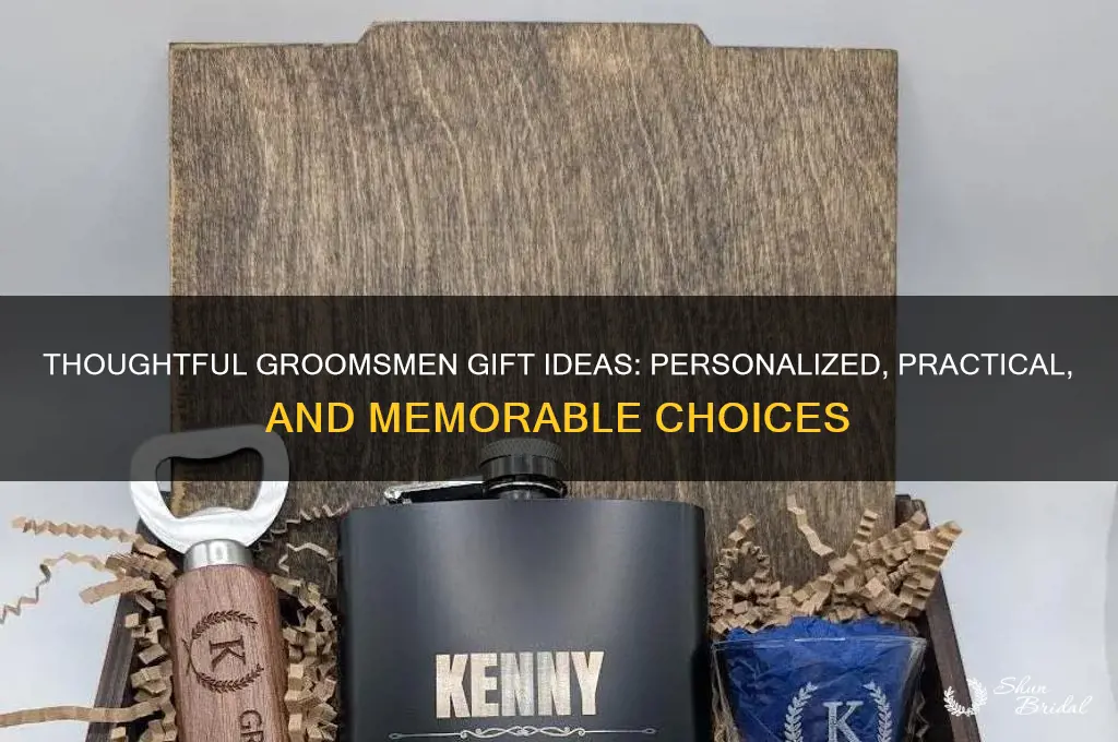how should you gift groomsmen