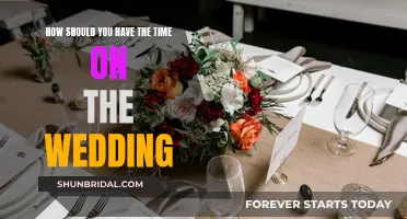 The Wedding Day: Timing is Everything
