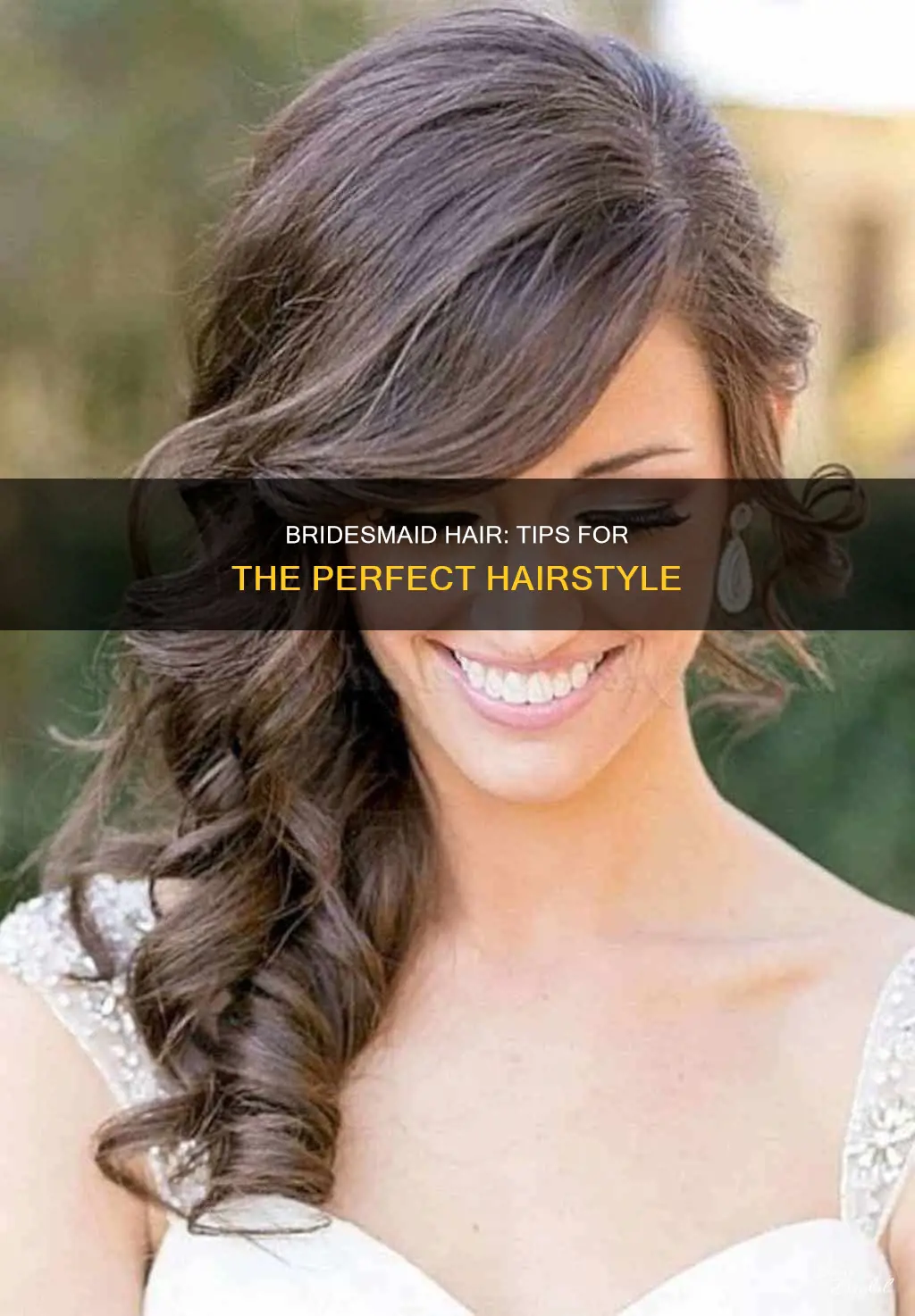 how should you have your bridesmaids to there hair