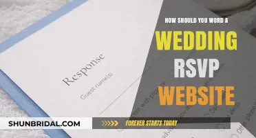 Crafting the Perfect Wedding RSVP Website