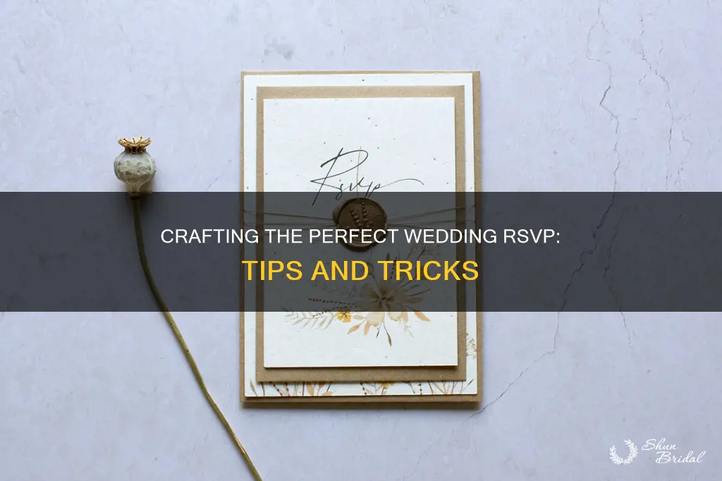 how should you word a wedding rsvp