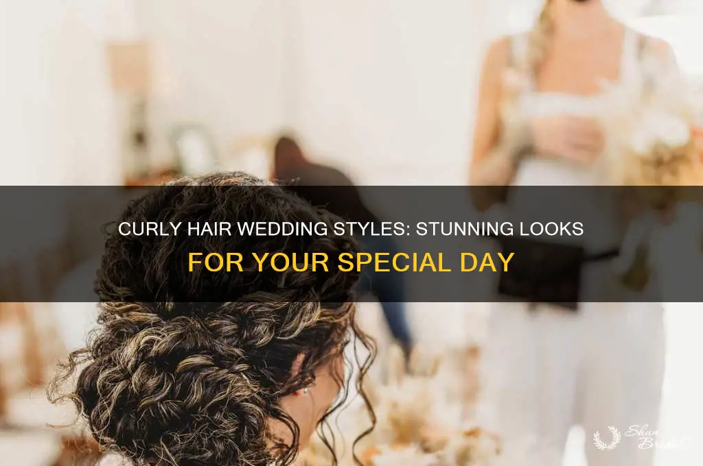 how shouldi style my curly hair for wedding im in