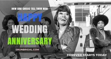 Side Chick's Secret: Crafting a Happy Wedding Anniversary Message