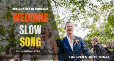 Choosing the Perfect Slow Song for Your Wedding Aisle Walk