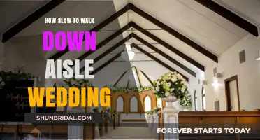 Walking Down the Aisle: Perfectly Paced Steps for Your Wedding Day