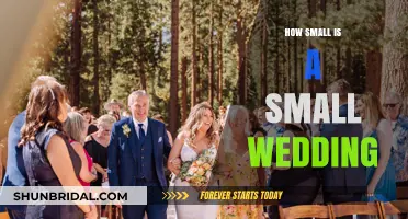 Intimate Celebrations: Defining the Perfect Size for a Small Wedding