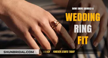 Wedding Ring: A Snug, Secure Fit