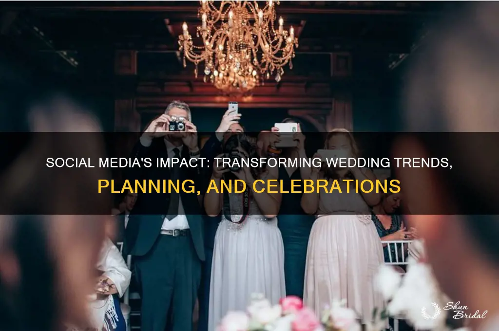 how social media changed the wedding industry