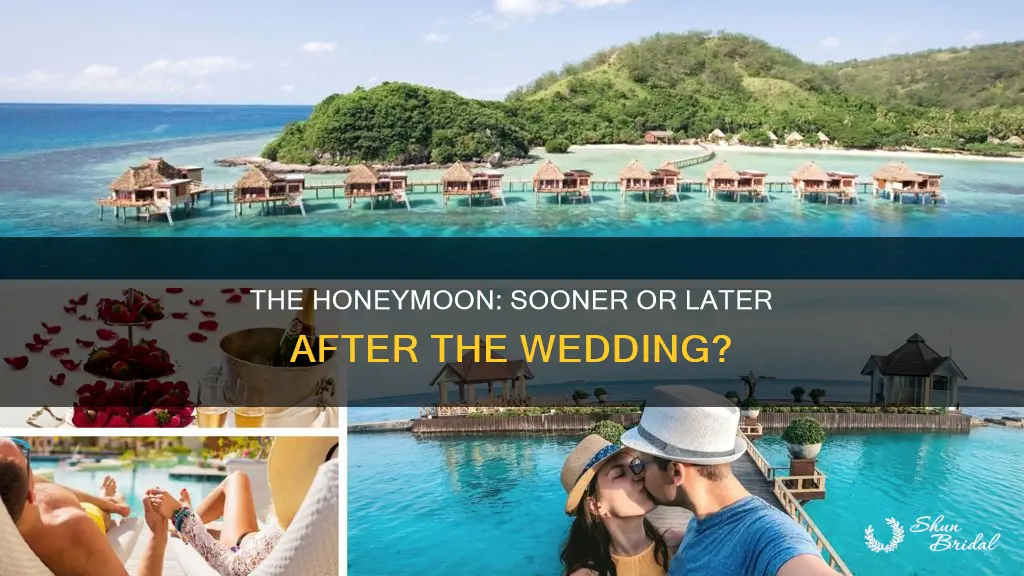 how soon adter marriage is the honeymoon