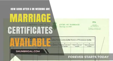 UK Marriage Certificates: When Can You Get Yours After the Wedding?