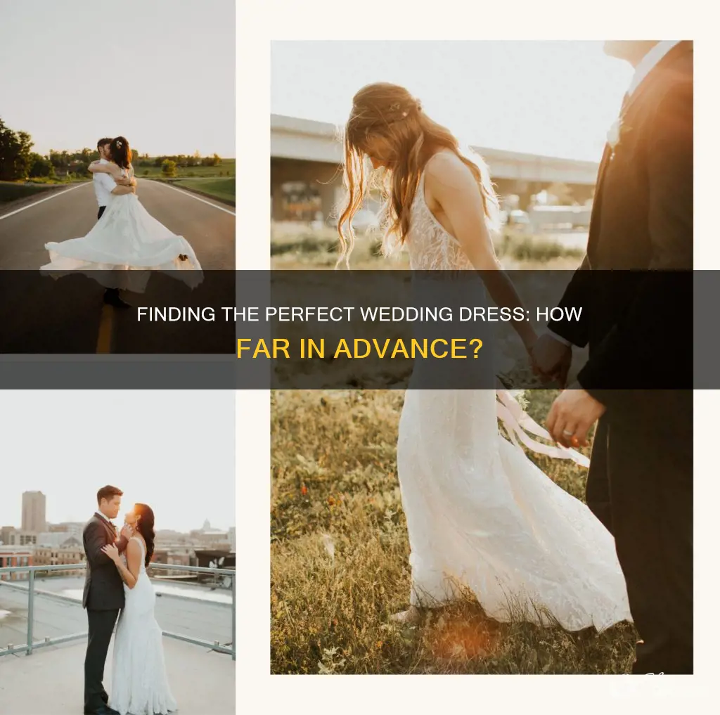 how soon before a wedding should you buy your dress