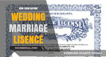 When to Get Your Marriage License Before the Wedding Day