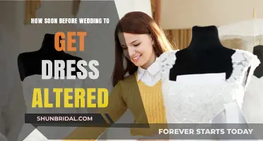 The Perfect Wedding Dress: Altering Timeline Tips