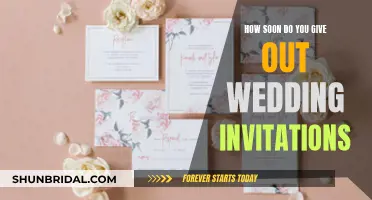 The Perfect Timing for Sending Out Wedding Invites