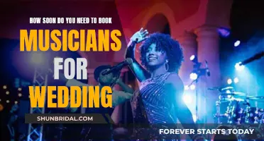 Booking Musicians for Your Wedding: How Early is Too Early?