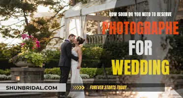 Booking a Wedding Photographer: How Far in Advance?