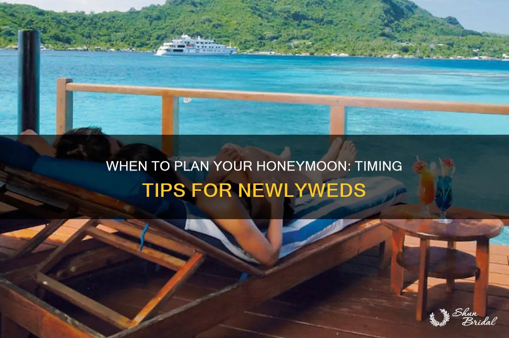 how soon does a honeymoon happen