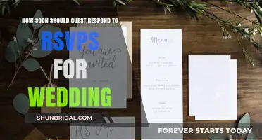Timely RSVP Etiquette: When Should Wedding Guests Respond?