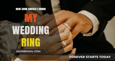 Wedding Rings: When to Order Yours?