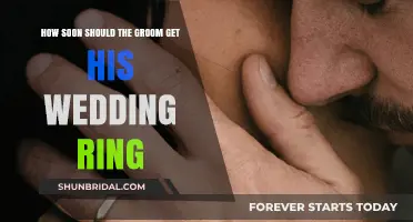 Grooms, Get Your Wedding Rings Before..