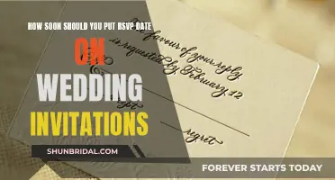 When to Set Your Wedding RSVP Date