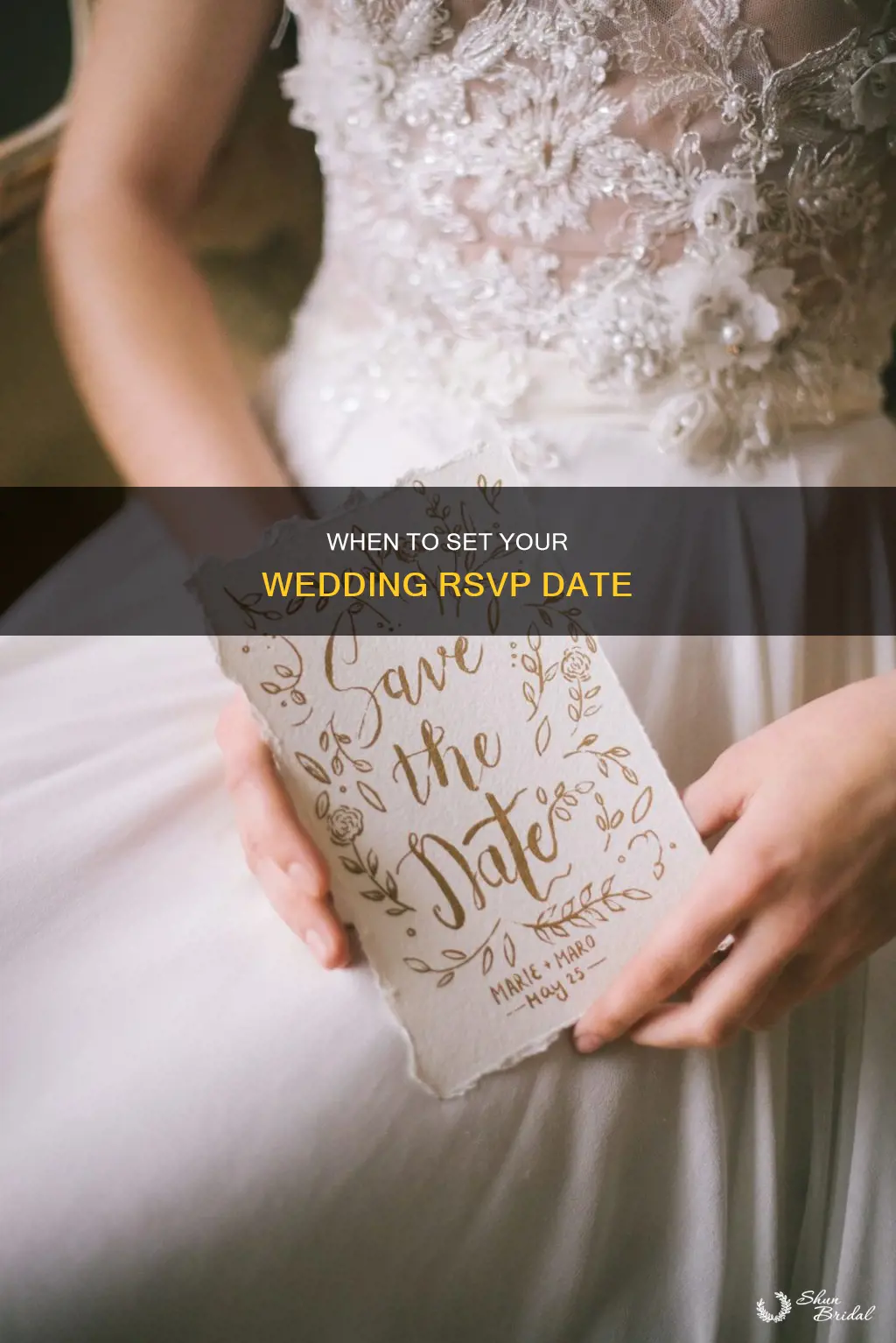 how soon should you put rsvp date on wedding invitations