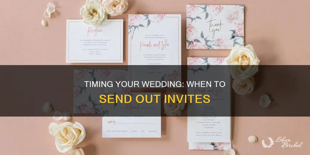 how soon should you send out wedding invitations