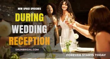 Wedding Reception: Space and Speech