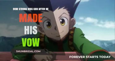 Gon's Unstoppable Power Surge: Analyzing His Strength Post-Vow
