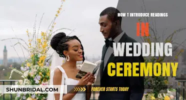 Incorporating Meaningful Readings into Your Wedding Ceremony: A Guide