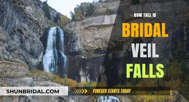 Discovering the Majestic Height of Bridal Veil Falls: A Guide