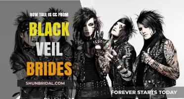 Unveiling CC's Height: Black Veil Brides' Iconic Member's Stature Revealed