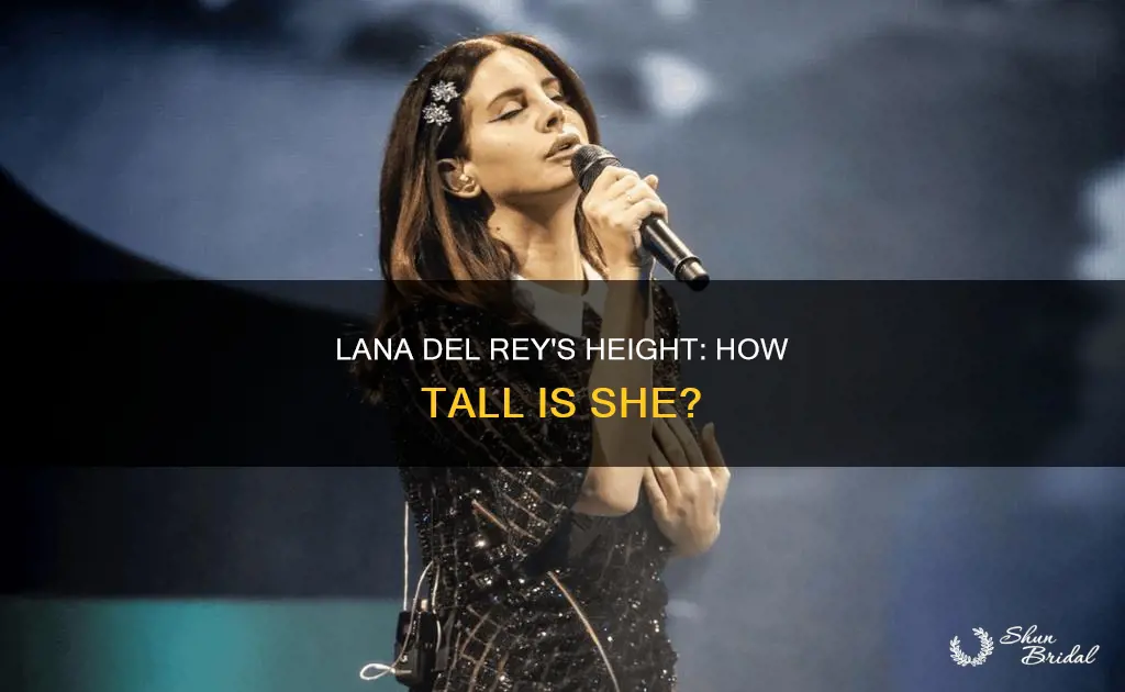 how tall is lana del rey